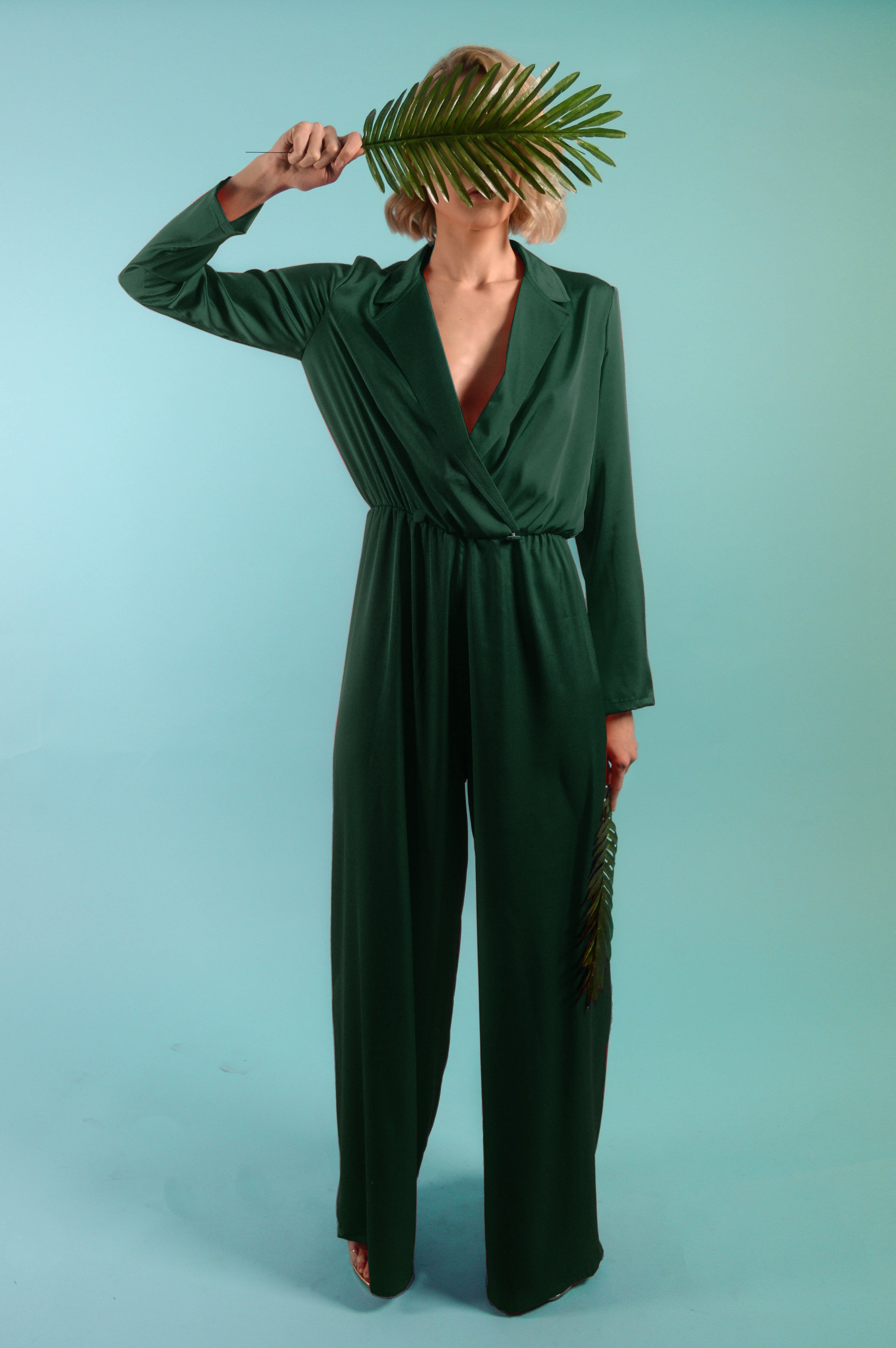 Silk Satin Jumpsuit