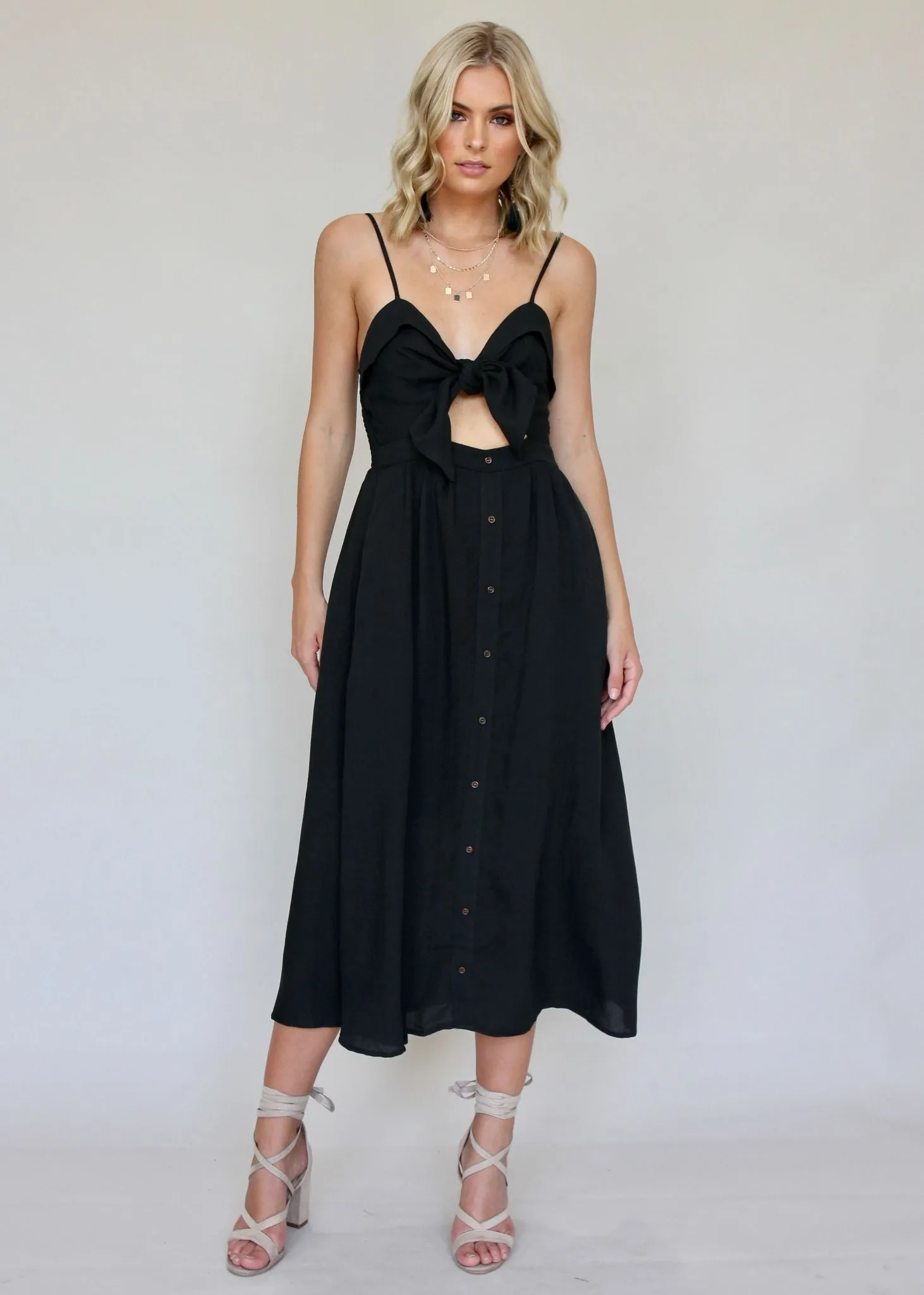 Spark The Night Dress - Black