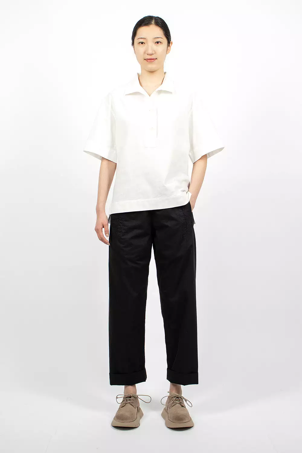 S/S Utility Shirt White