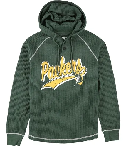 Starter Mens Green Bay Packers Hoodie Sweatshirt, TW1