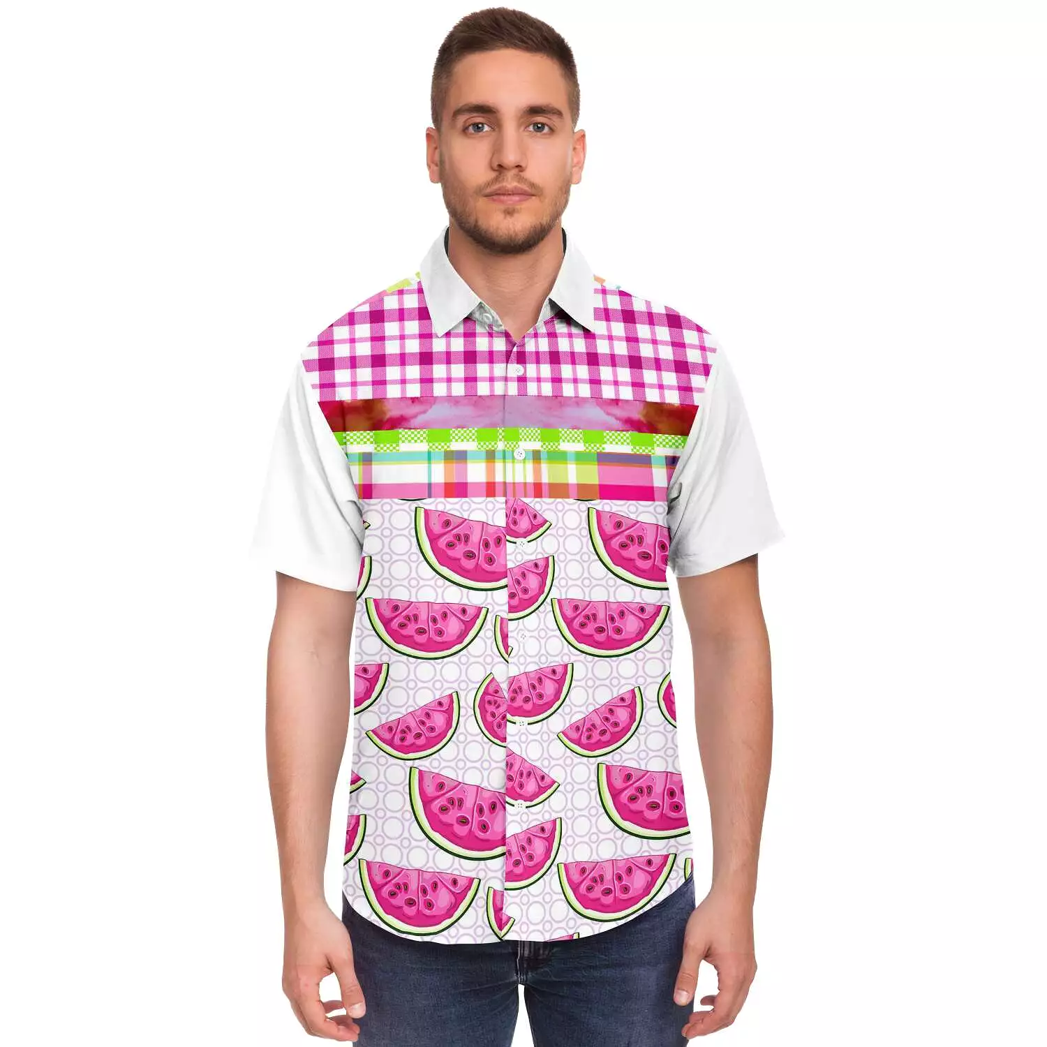 Tasty Treat Short Sleeve Button Down Shirt