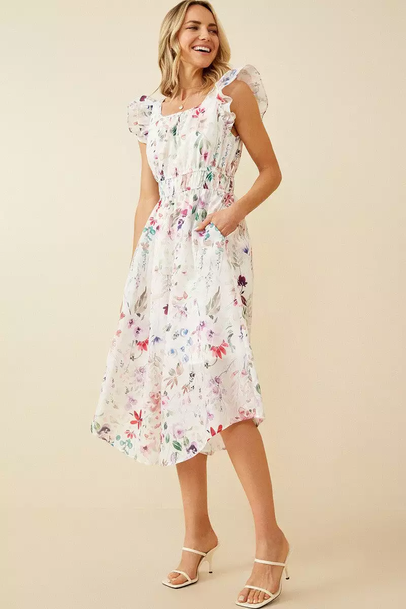 The Floral Garden Party Dress