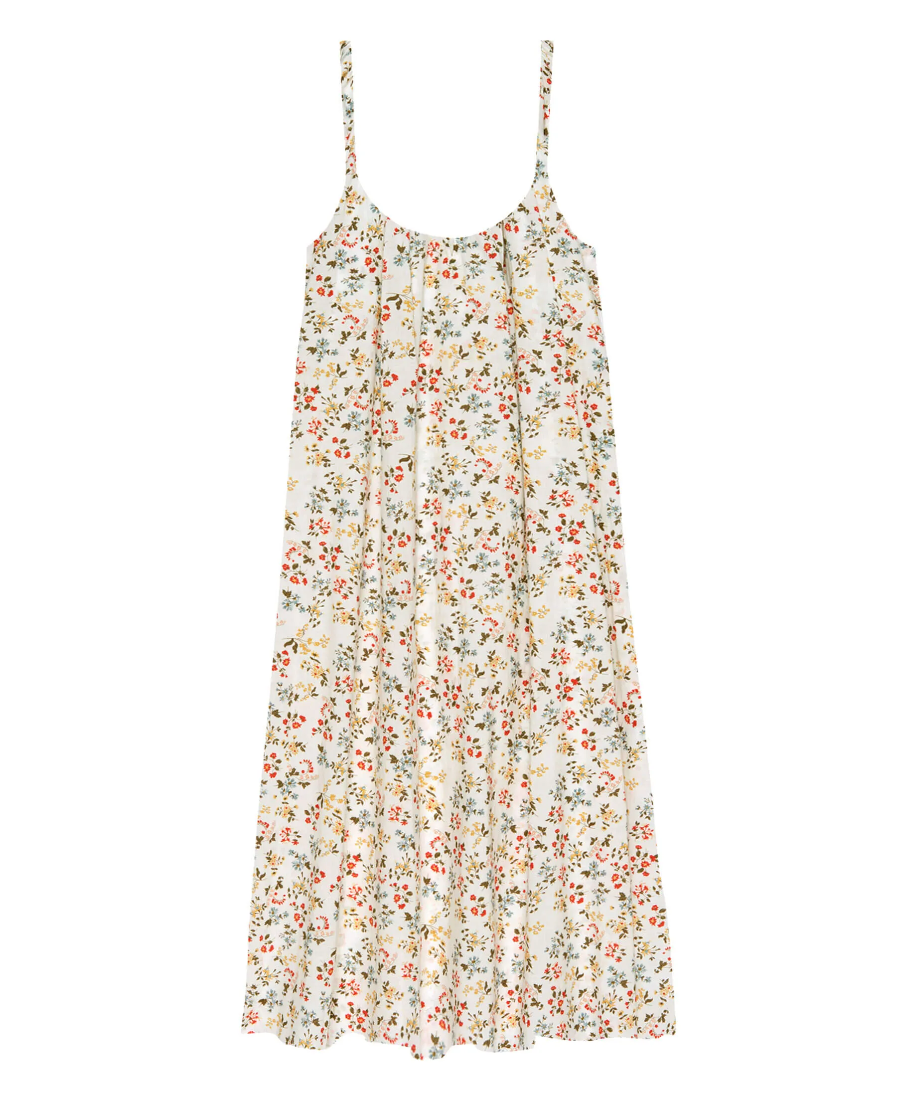 The Ruffle Tank Night Dress. -- Terrace Floral