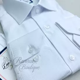 TM Martin men's premium white Shirt