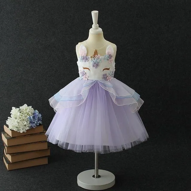 Unicorn Deluxe Party Dress - Priority Shipping