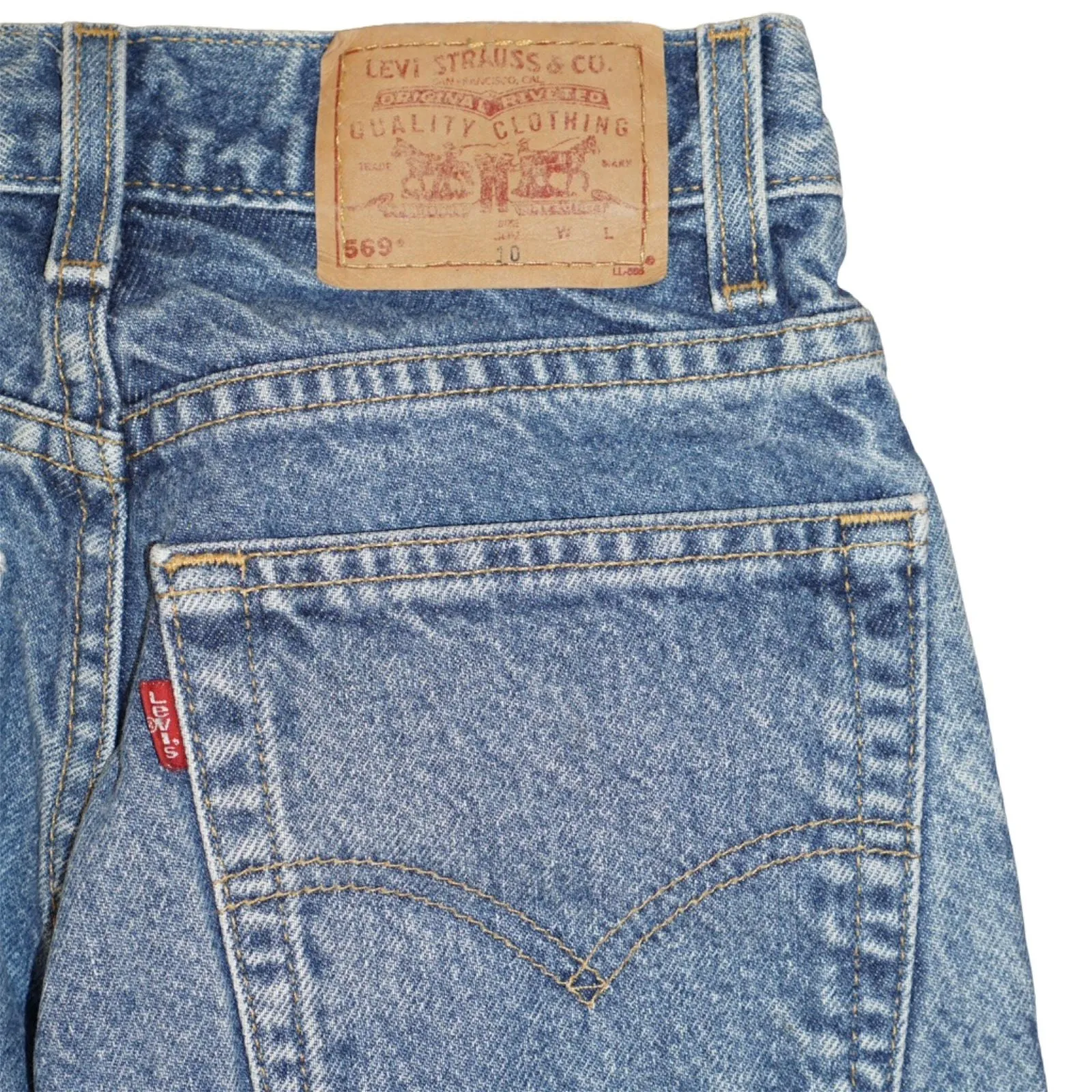 Vintage Levi's 569 Fit Jeans 9-12Y