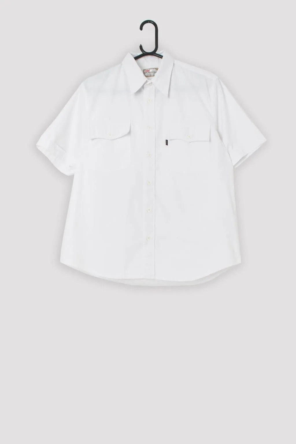 Vintage Levis Sta-Prest shirt in white – Medium