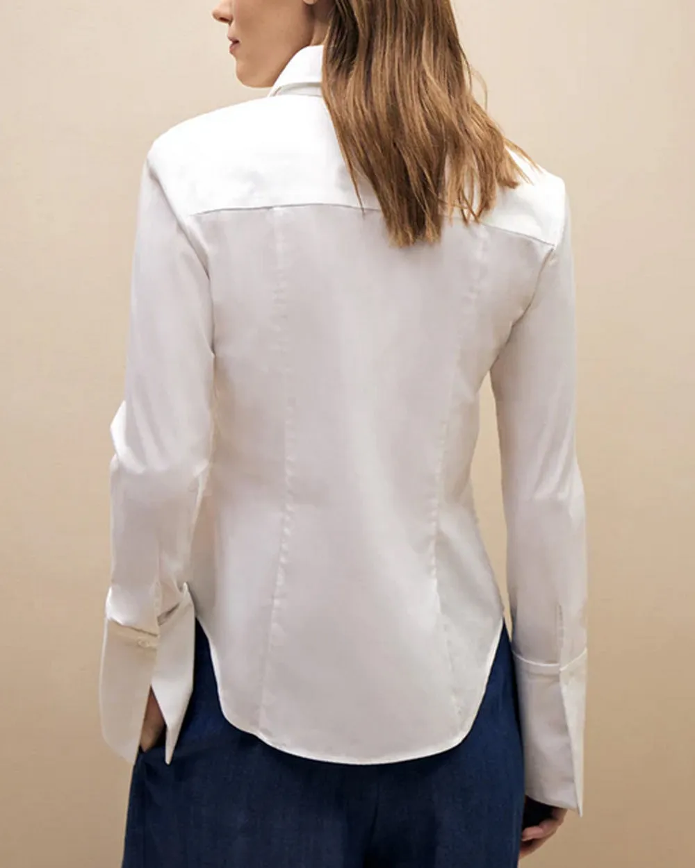 White Bessette Shirt